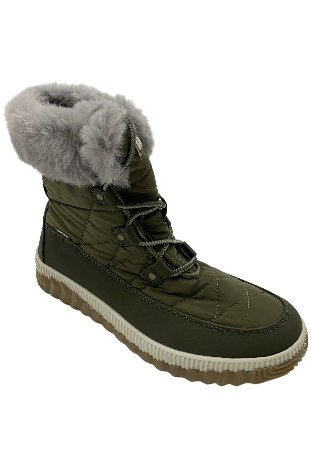 MUK LUKS Womens Winnie Waverly Boots Olive 8790₽