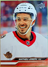 2023-24 Upper Deck Series 1 #129 Mathieu Joseph