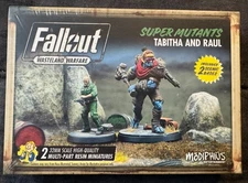 Fallout Wasteland Warfare Super Mutants Tabitha And Raul Sealed