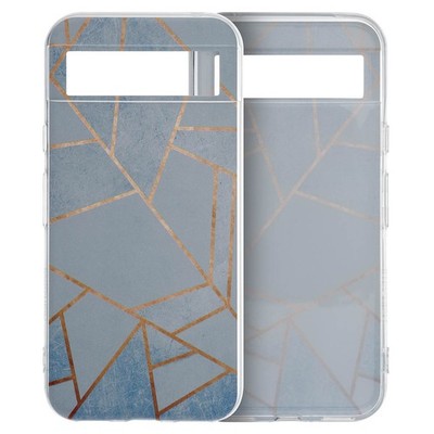 imoshion Design Hülle Google Pixel 8a - Blue Graphic