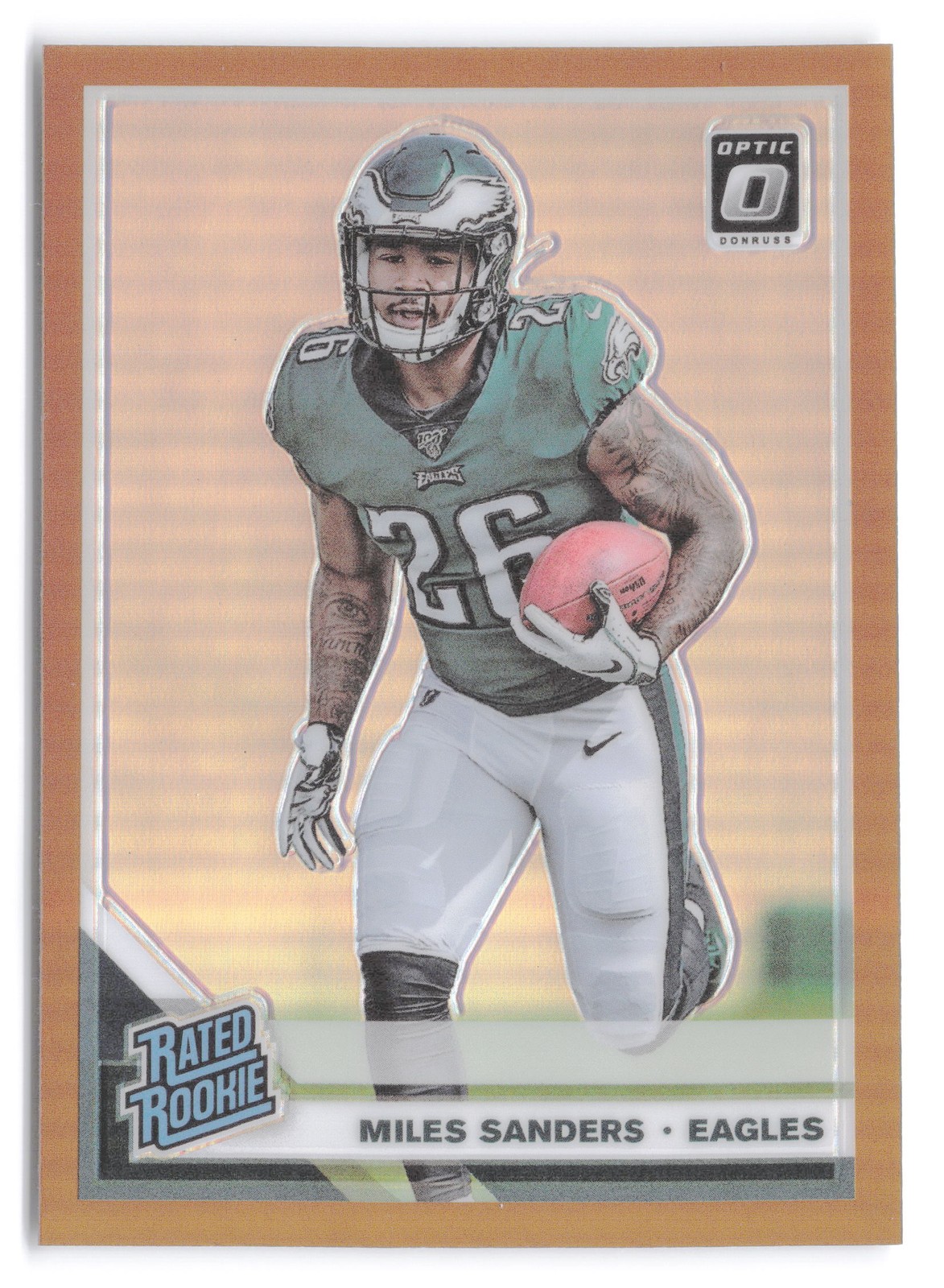 2019 Donruss Optic #172 Miles Sanders Bronze