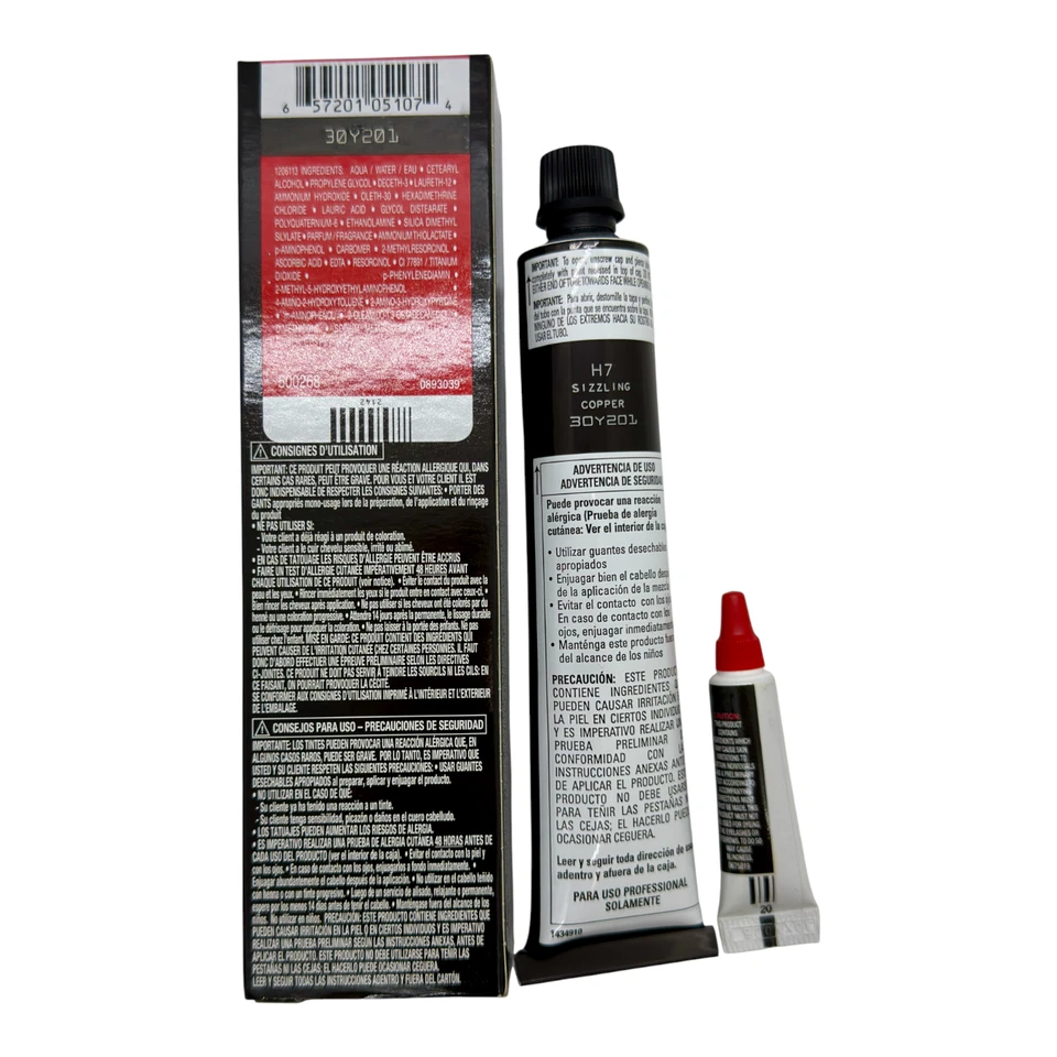 Color de cabello permanente L'Oréal Excellence HiColor cobre chisporroteante 1,74 oz (paquete de 2) Foto 4 de 4