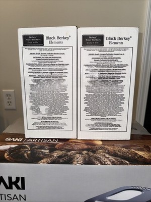 Original Authentic Berkey Black BB9-2 Water replacement Filters - New Old Stock
