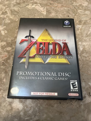 The Legend of Zelda Collector's Edition CD+CASE+MANUAL (Nintendo GameCube,2003)