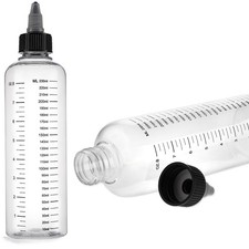 2 Pack Applicator Bottle for Hair, 8.5oz Hair Color Clear