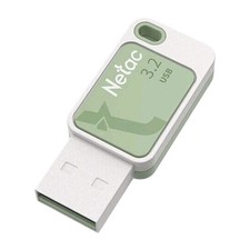 Image of Netac 128Gb Usb 3.2 Memory Pen Software Encryption Key Ring Green Brand New...