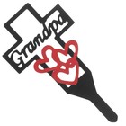 Cemetery Decoration Stake Cross for Grave Decorations Memorials Grandpa