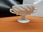 Vintage Mid-20th Century Indiana Glass Co. Milk Glass Footed Compote/Candy Dish — photo 2