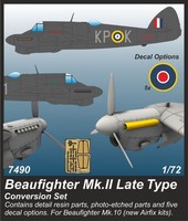 Beaufighter Mk.Ii Late Type Conversion Set 1/72 - CMK 7490