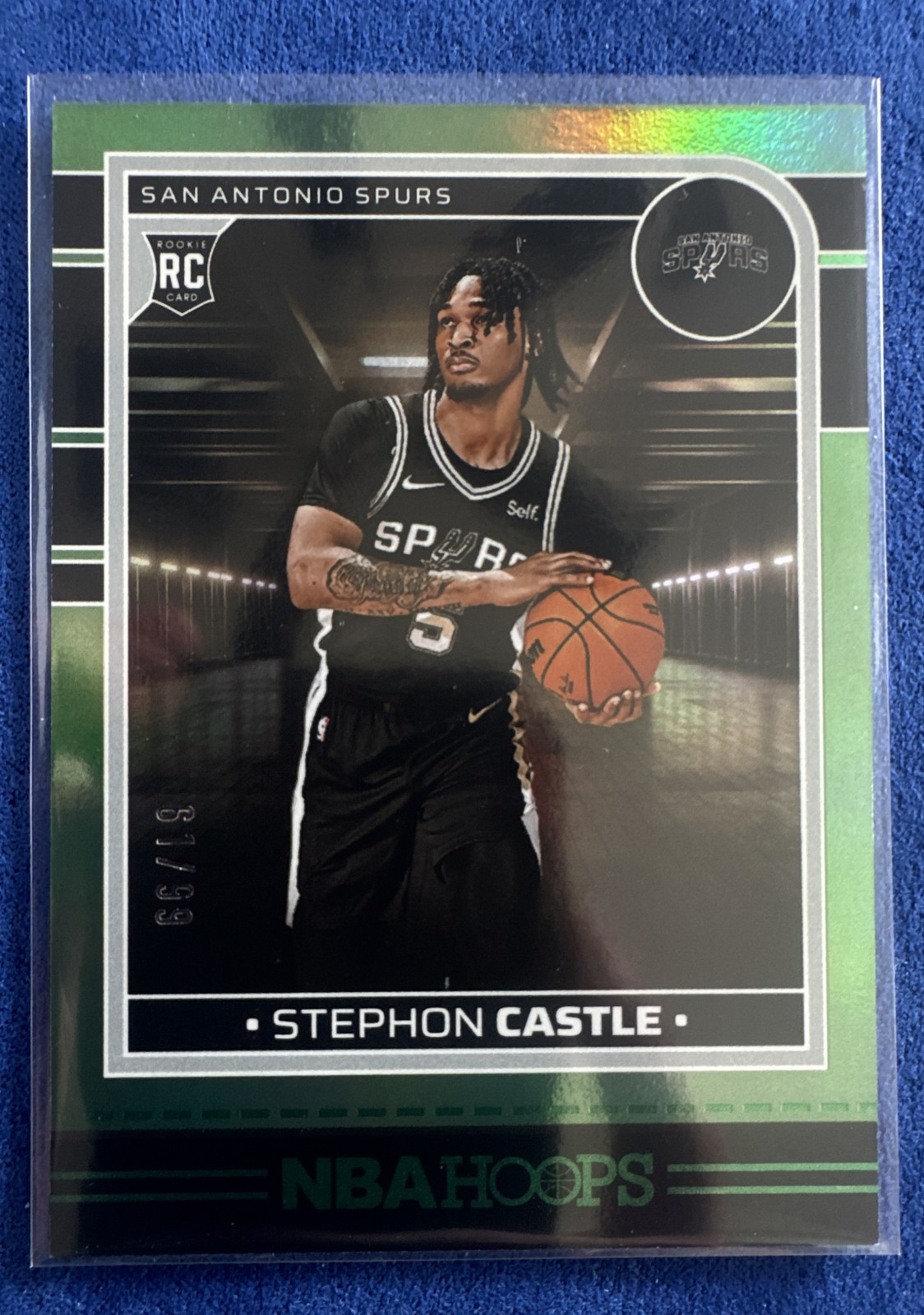 Stephon Castle 2024 Hoops #234 Green /99 Price Guide - Sports Card 