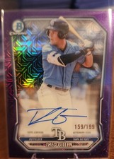 2025 Bowman Chrome - Mega Box Chrome Prospect Mojo Autographs Theo Gillen...