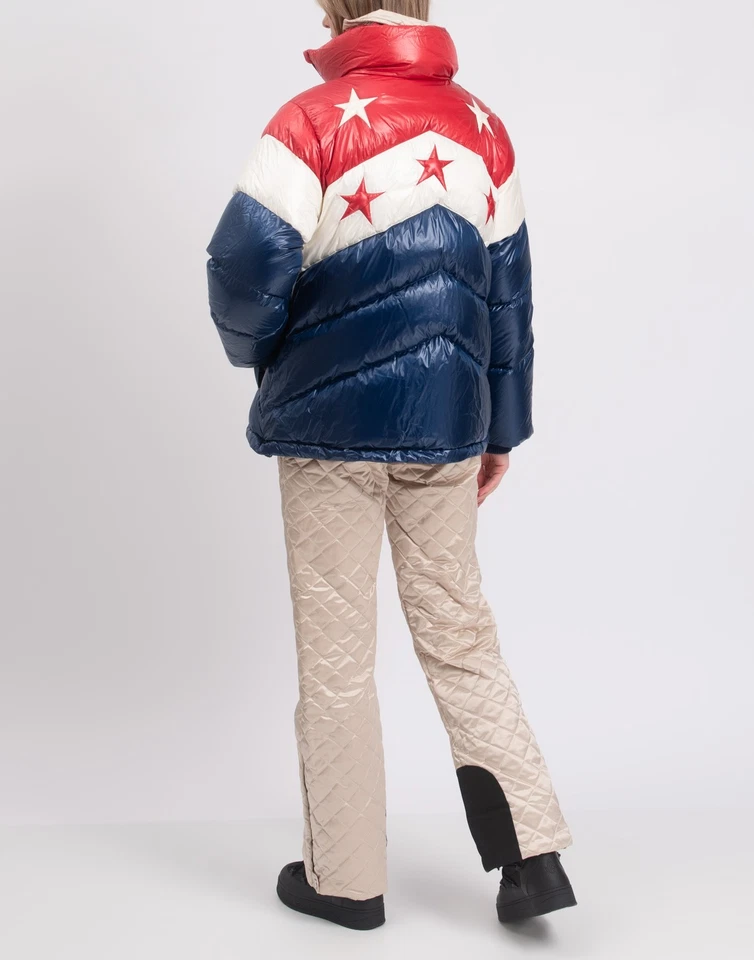 RRP€884 PERFECT MOMENT ALLIED 700FP Down Puffer Jacket Size M AIRTASTIC Quilted - Image 3 of 4