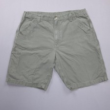 Carhartt Carpenter Shorts Mens 40 B147 LDN Sage Green Original Fit Chino Cotton
