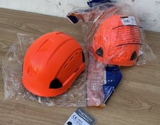 2 x Portwest PS73 Height Endurance Mountaineer Safety Helmet, Red, 52-63cm