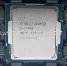 Intel Xeon E-2374G LGA-1200 3.70-5.00GHz 4-core 8MB 80W server CPU processor