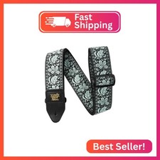 Ernie Ball Classic Jacquard Guitar Strap/Bass Strap - Mint To Be P05633