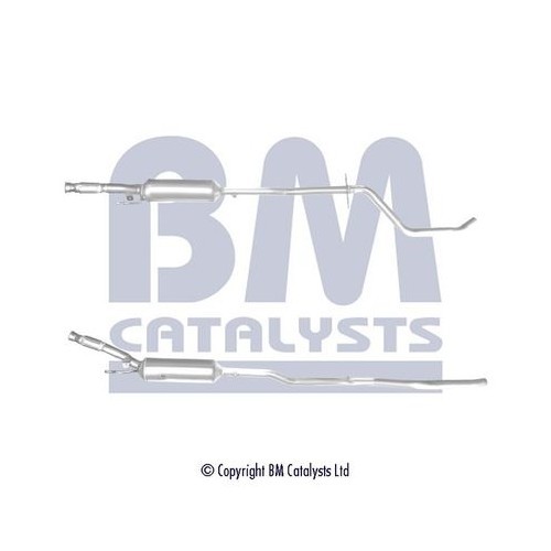 For PEUGEOT 508 SW I 8E 2010 to 2018 Exhaust System