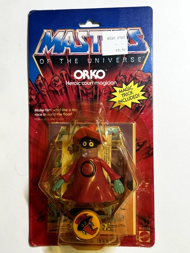 He-Man • Masters of the Universe • Orko Sealed Action Figure • MOC • Vintage