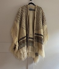 Studio Donegal Handcrafted  Handwoven 100 Pure Wool Poncho