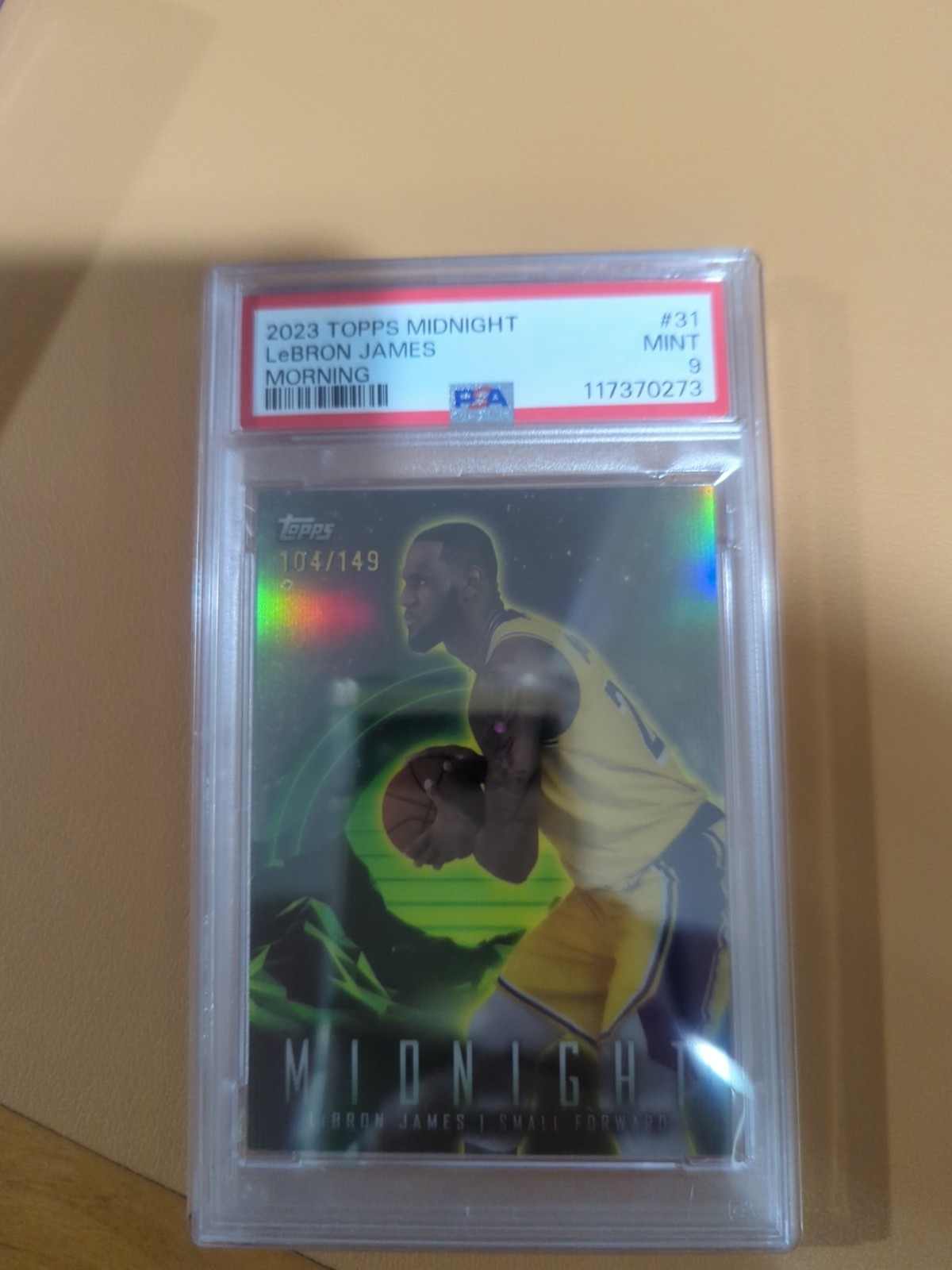 2023-24 Topps Midnight - LeBron James #31 Morning /149