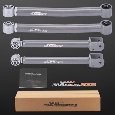 Front Upper Lower Adjustable Control Arms 0-6'' Lift For Jeep Wrangler JK 07-2018