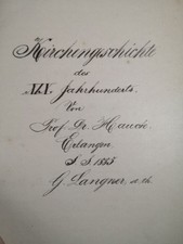 Kirchengeschichte des XIX. Jahrhunderts. Von Prof. Dr. Hauck. Erlangen, S.S. 188