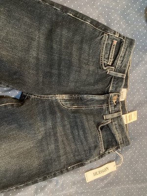 Hudson Woman s Noa High-Rise Straight Ankle Jean size 26, new with tag, blue, 