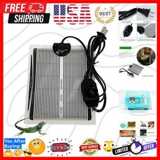 Flexible Reptile Heat Mat - Temperature Control for Snakes, Frogs, and Turtles