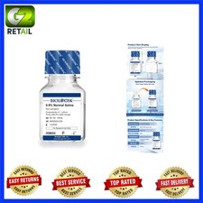 100mL 0.9 Normal Saline Solution - Sterile Buffer for Research Applications