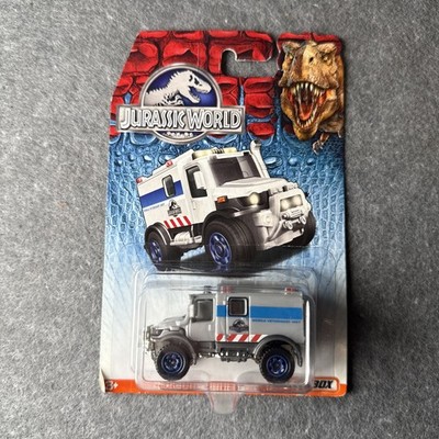Matchbox 2015 JURASSIC WORLD 4x4 Scrambulance Mobile Vet Unit 1:64 Die-Cast NEW