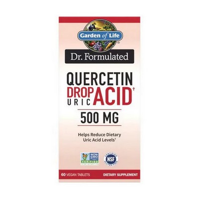 Dr. Formulated Quercetin Drop Uric Acid 60 Tabs