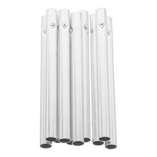  30 Pezzi 10 cm Cavi Giochi del Vento Alluminio Tubo Kit Wind Giochi Tubo Accessori