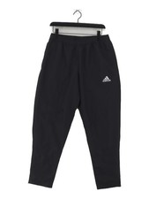 Adidas Women's Sports Bottoms M Black 100% Polyester Sweatpants