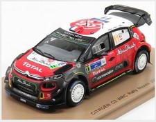 Spark-Model S5962 Citroen - C3 Wrc Team Citroen Total Abu Dhabi Wrt N 11 Rally M