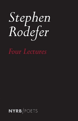 Four Lectures by Stephen Rodefer (Paperback Book) - Image 3