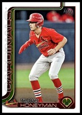 2025 Topps Pro Debut #PD-18 Travis Honeyman Palm Beach Cardinals NM+