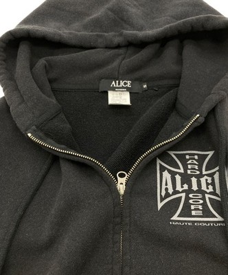 ALICE Hollywood Zip-up hoodie Size: S Black Men | eBay