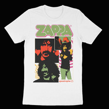 NEW Frank Zappa Album Short Sleeve Cotton White S-5XL T Shirt AG877