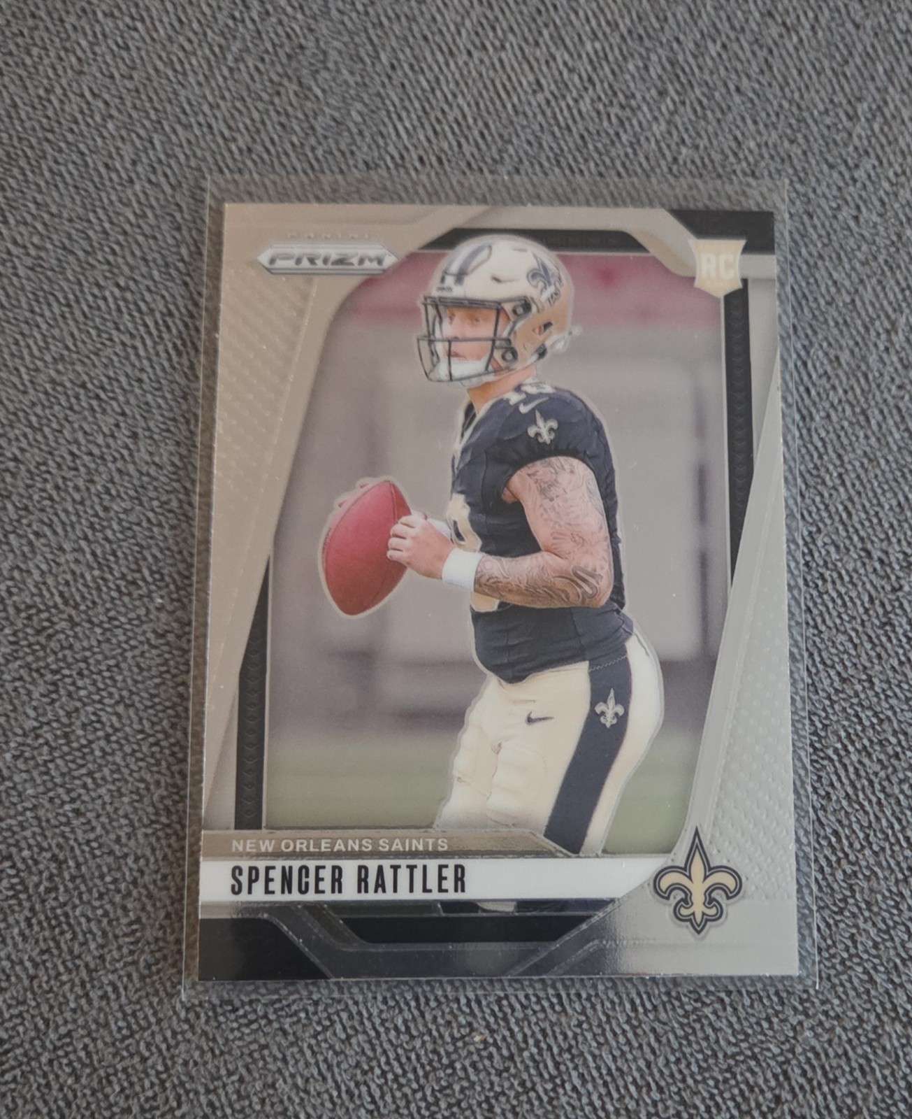 2024 Panini Prizm - Rookies Spencer Rattler #388 Silver Prizm (RC)
