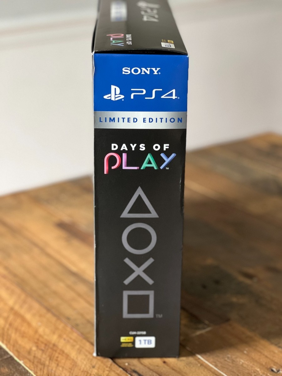 Sony PlayStation 4 Slim Days of Play Limited Edition 1TB Video