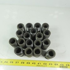 1" MPT x4" Pipe Nipple Schedule 80 Gray PVC Lot of 8
