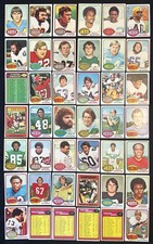 1976 Topps Football 42 Card Lot GD-EX Dan Dierdorf Jim Marshall