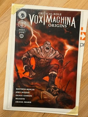 Critical Role: Vox Machina Origins II SDCC Variant Cover 2019