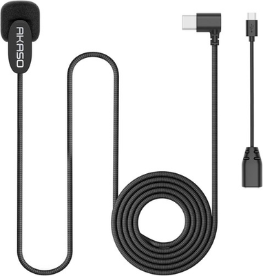 #ad AKASO External Microphone EK7000 EK7000 Pro Brave 4 Brave 7 LE Brave Black $21.29