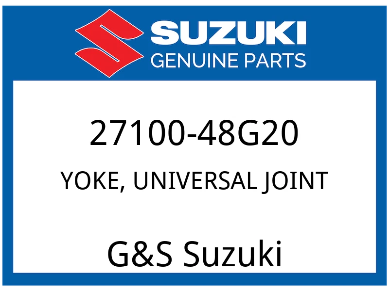 YOKE, UNIVERSAL JOINT