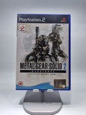 🇮🇹 Metal Gear Solid 2 Substance PS2 Doppio CD Pal 🇮🇹 Senza libretto