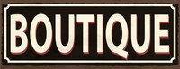 Blechschild 10X27 Cm Boutique Deko Geschenk Schild