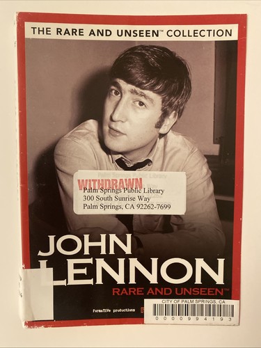 John Lennon: Rare and Unseen -(EX.-LIBRARY) DVD /Cover Art Only (NO CASE) - Picture 2 of 5