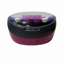 Setter de cabello acondicionador iónico Remington H5600 19 rodillos de terciopelo púrpura rosa