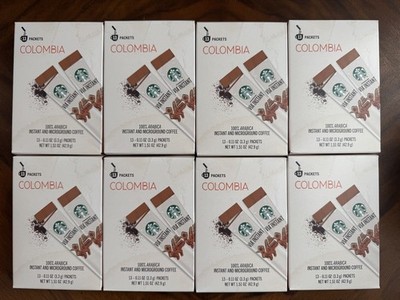 Starbucks VIA Instant Coffee Colombia Medium Roast  (104 packets) Exp：09/26